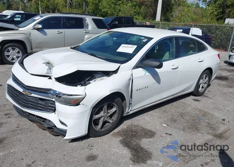 2016 Chevrolet Malibu Ls z USA, uszkodzony, nr VIN 1G1ZB5ST8GF181385
